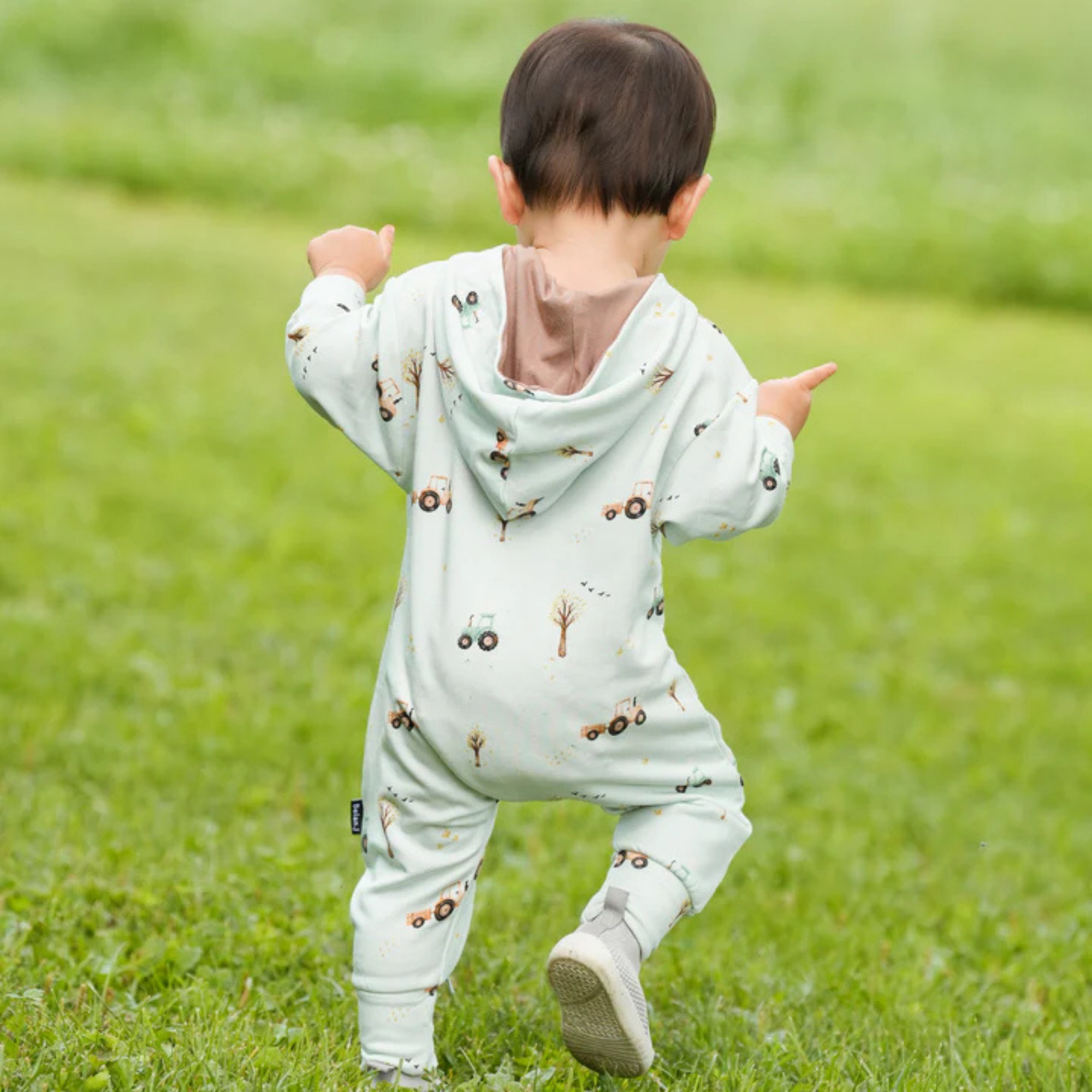 Combinaison à capuche et fermeture éclair BELAN J Baggy - Tracteur