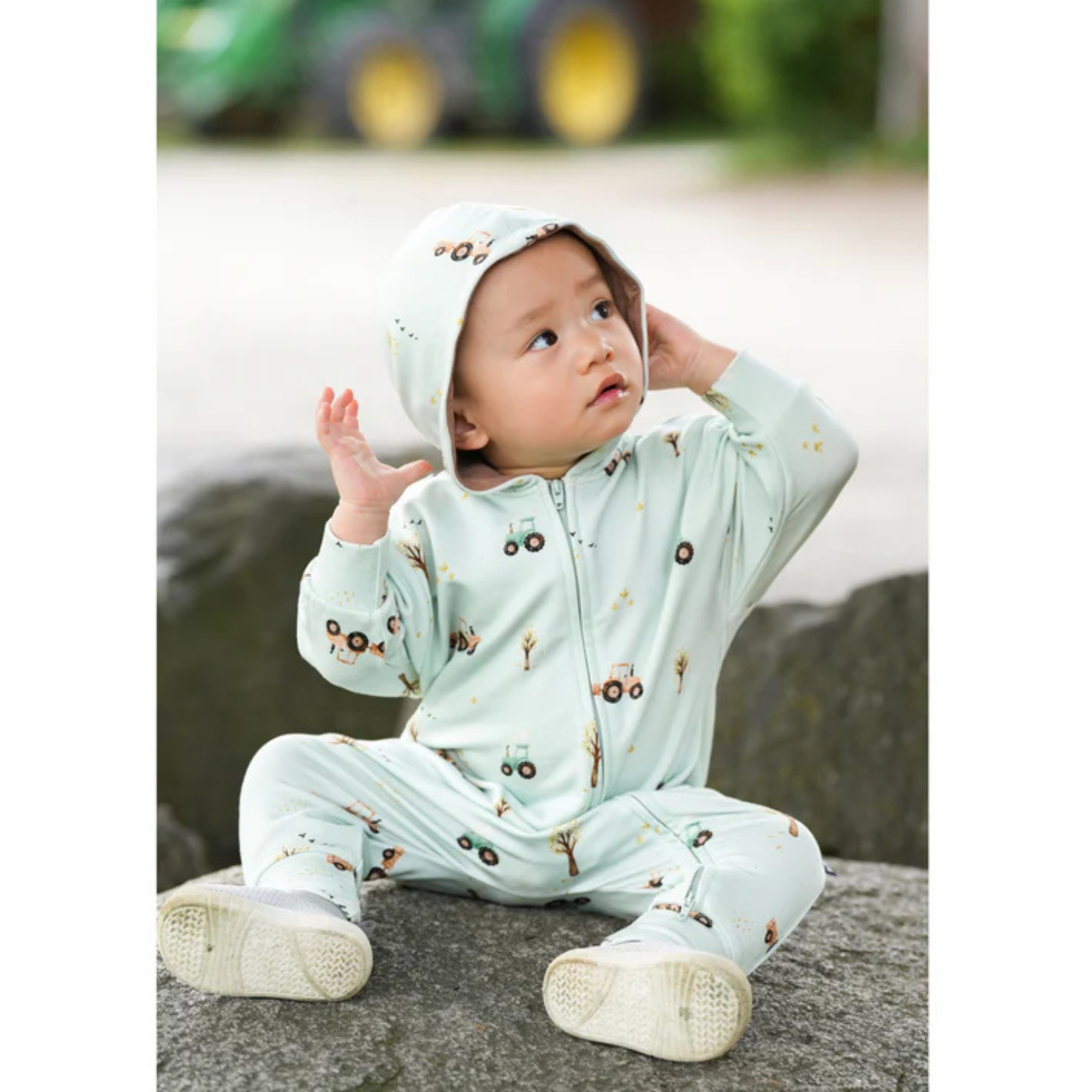 Combinaison à capuche et fermeture éclair BELAN J Baggy - Tracteur