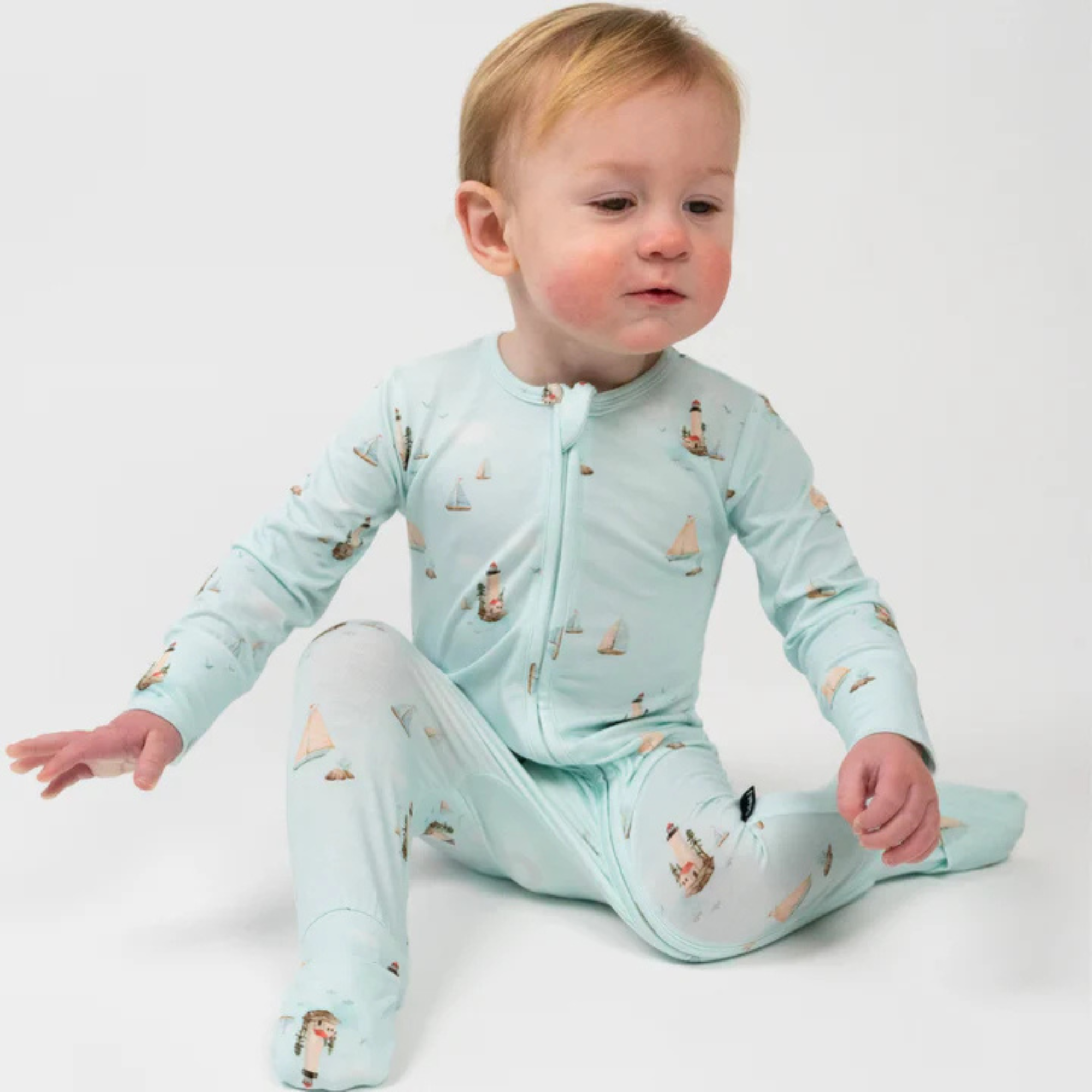 Lit sans pieds BELAN J en bambou avec poignets rabattables - Light House