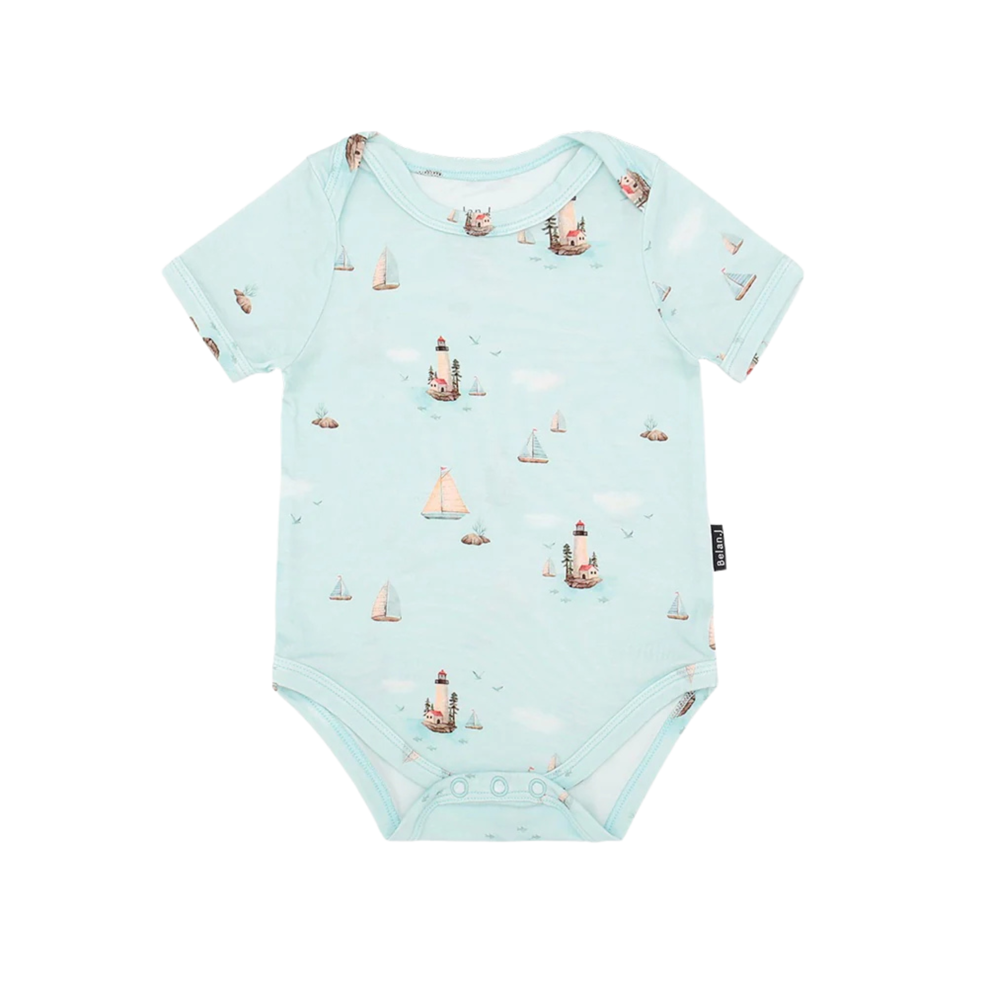 Combinaison à manches courtes en bambou BELAN J - Light House