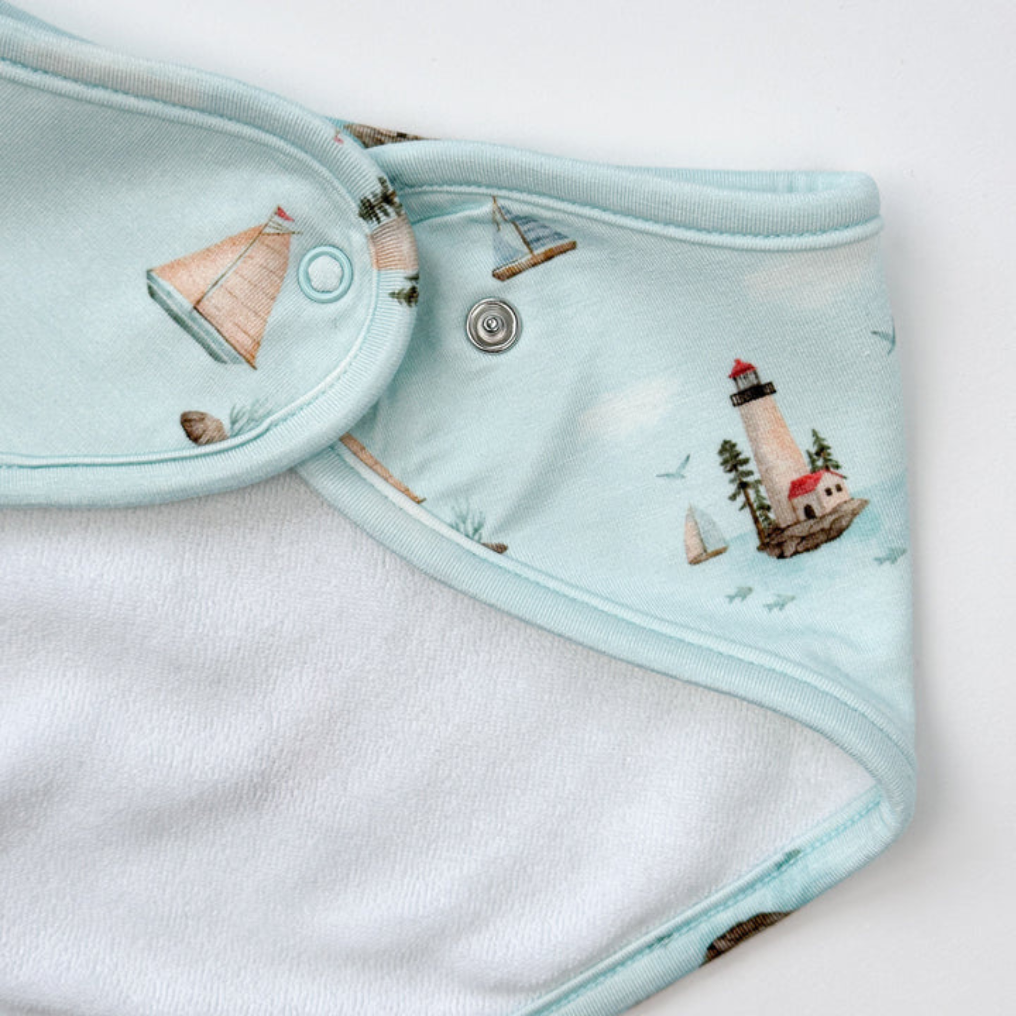 BELAN J Bandana Bib - Light House