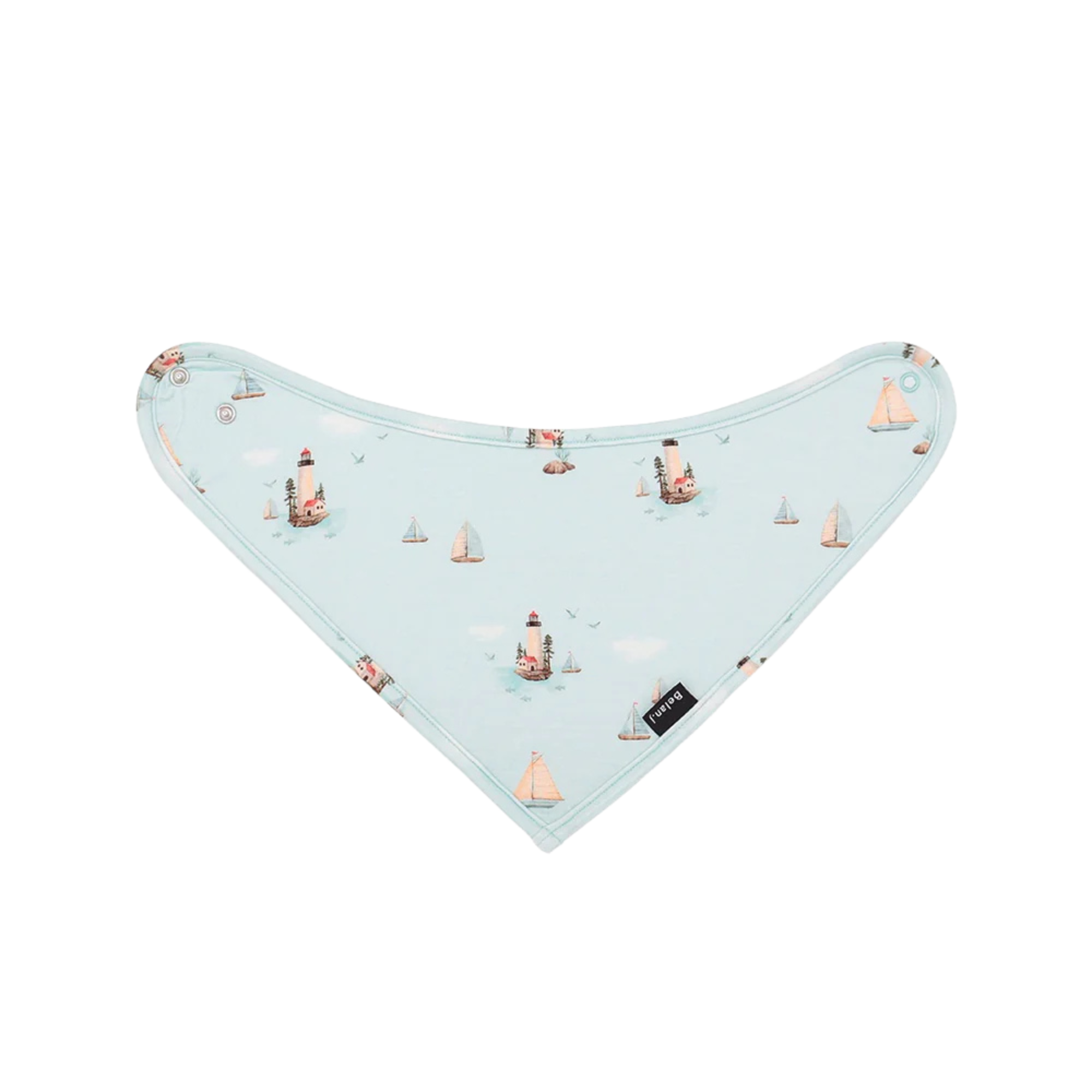 BELAN J Bandana Bib - Light House