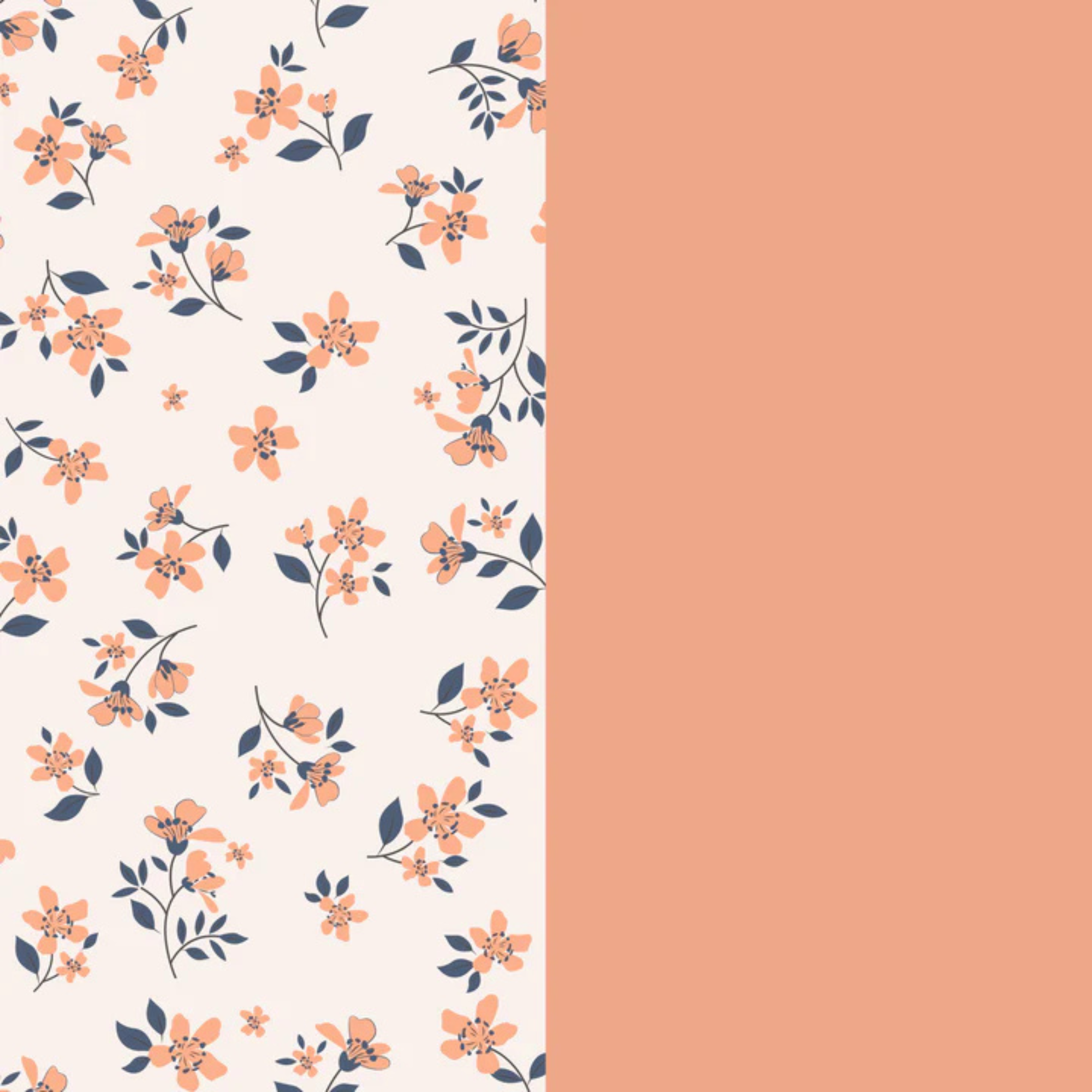 BELAN J Bandana Bib - Peachy Blossom