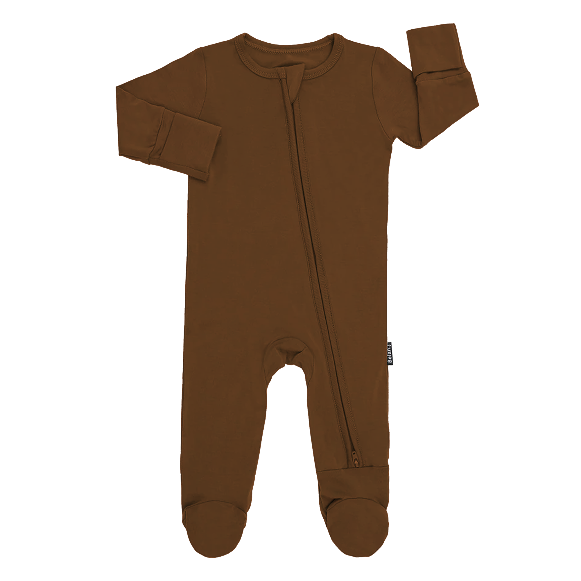 BELAN J Footed Zipper Sleeper - Barrel