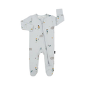BELAN J Footed Zipper Sleeper - Go Team