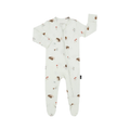 BELAN J Footed Zipper Sleeper - Hedgehogs
