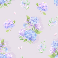 Thumbnail for BELAN J Footed Zipper Sleeper - Hydrangeas