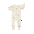 BELAN J Footed Zipper Sleeper - Little Lambs