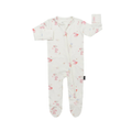 BELAN J Footed Zipper Sleeper - Love Bunnies