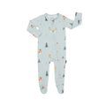 BELAN J Footed Zipper Sleeper - Snowmen