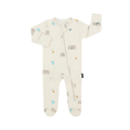 BELAN J Footed Zipper Sleeper - Soccer