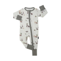 BELAN J Footless Sleeper with Fold-Over Cuffs - Dinoland