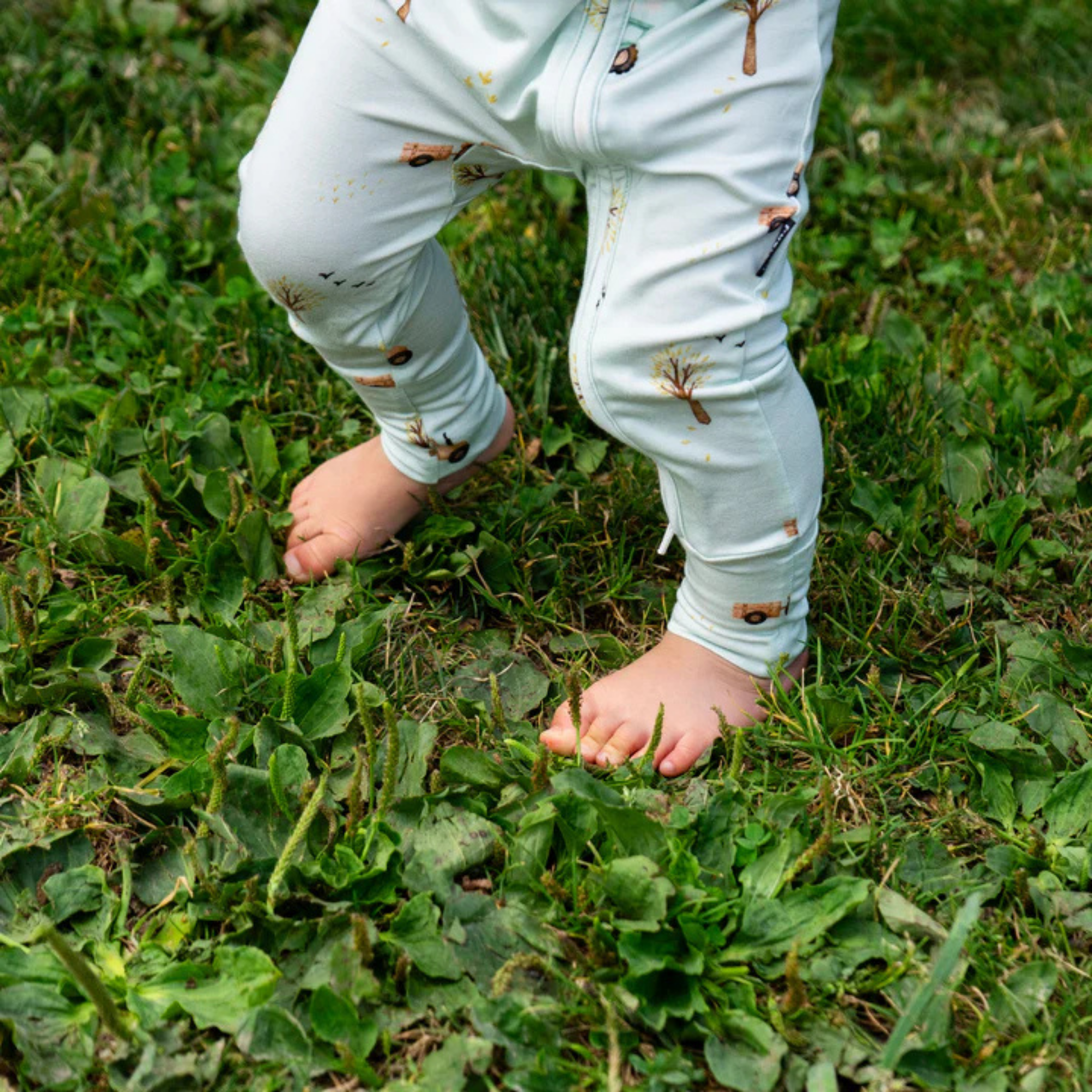 BELAN J Footless  Zipper Sleeper - Tractor