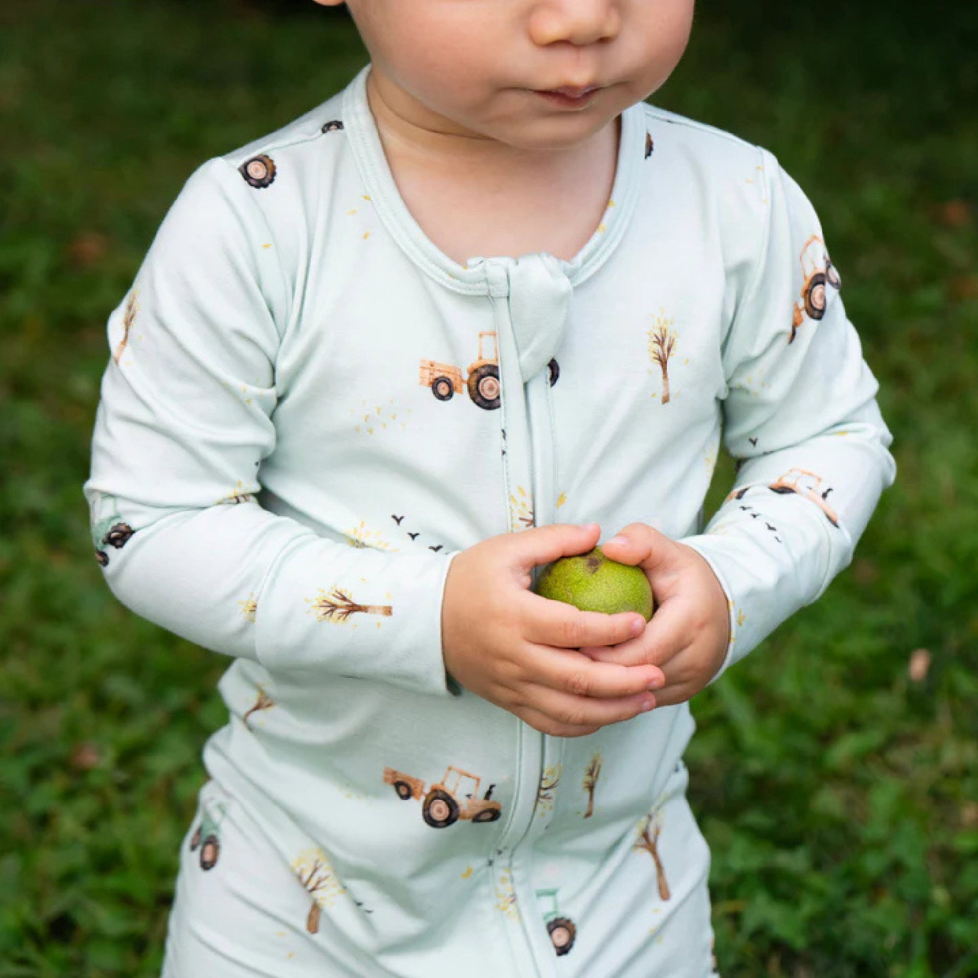 BELAN J Footless  Zipper Sleeper - Tractor