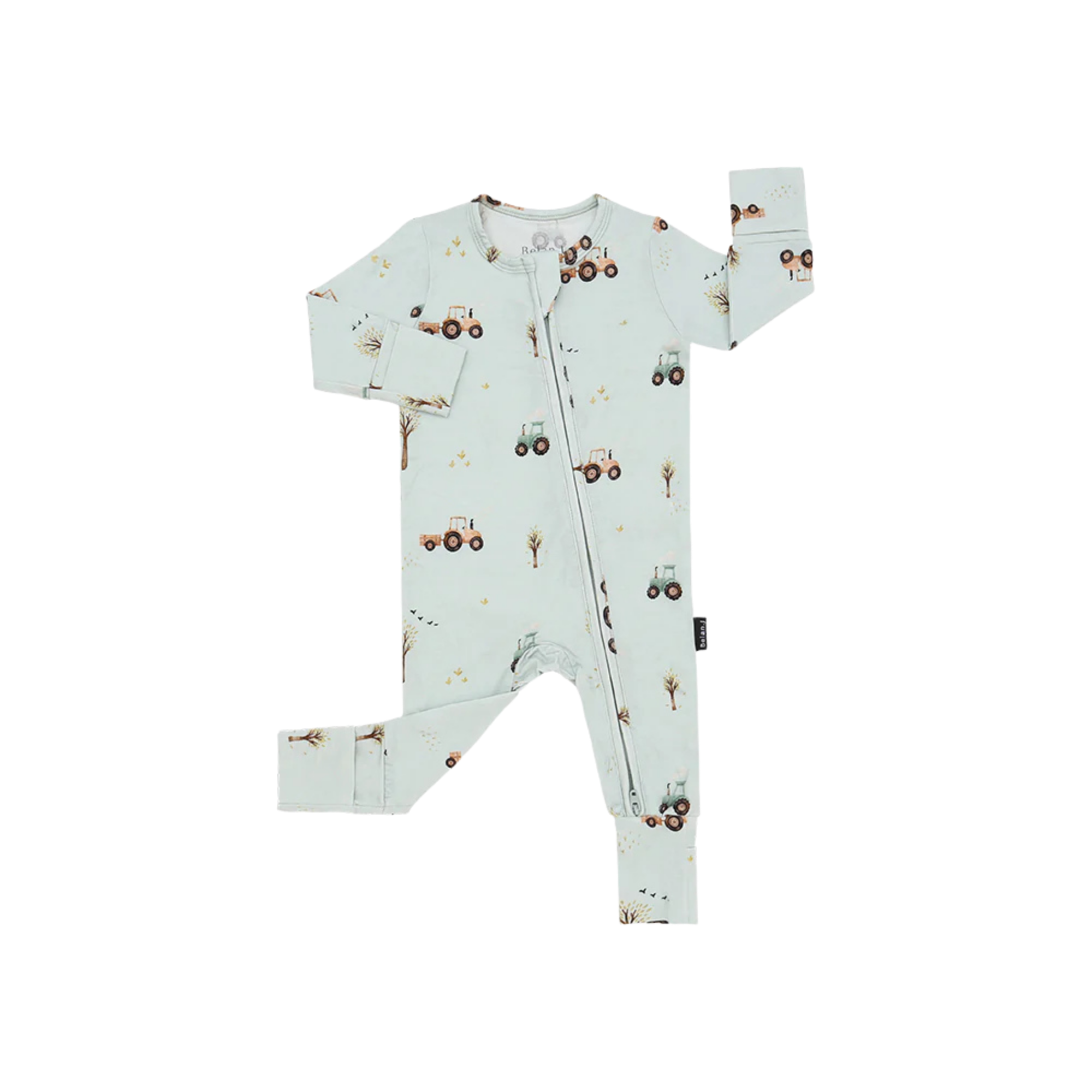 BELAN J Footless  Zipper Sleeper - Tractor