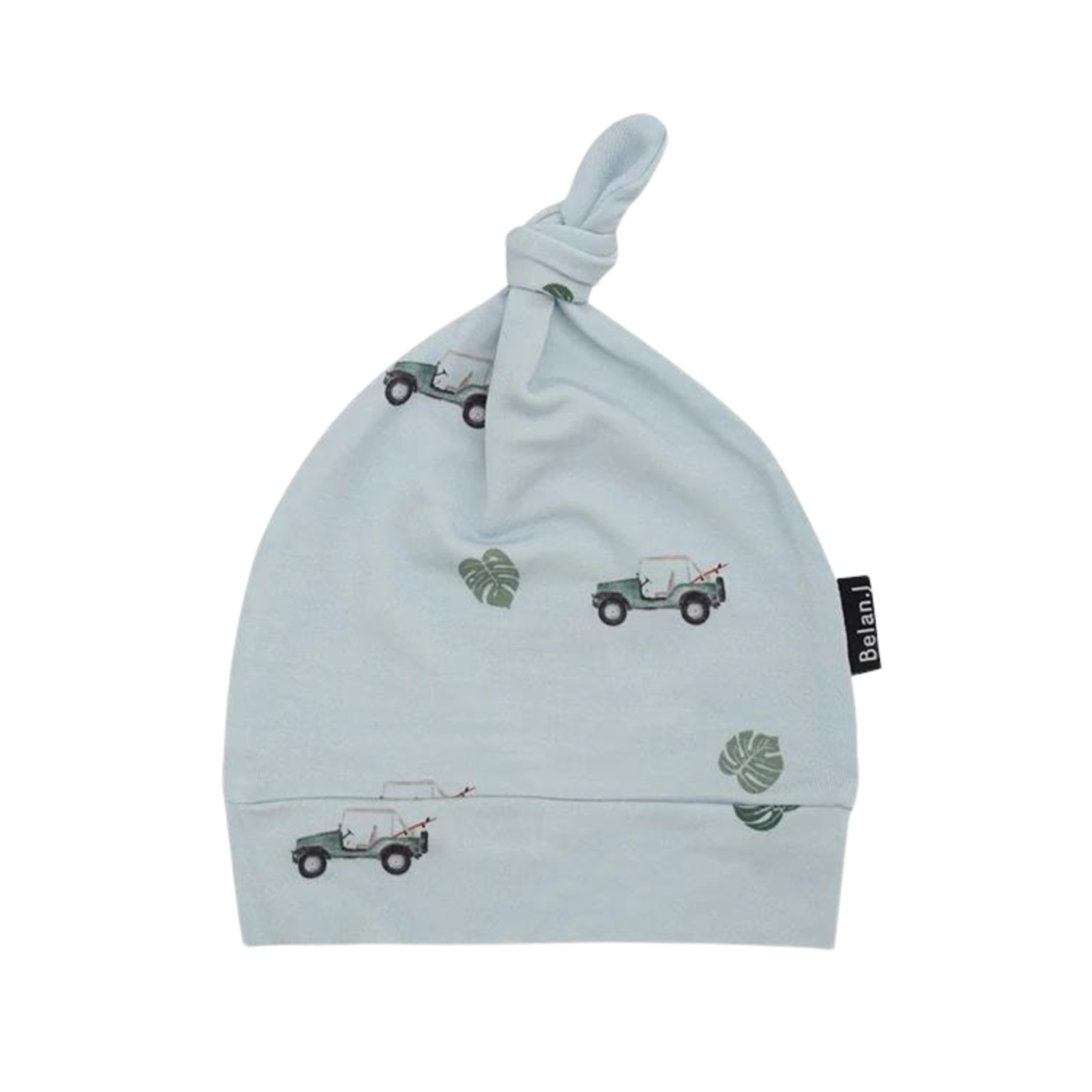 BELAN J Knotted Hats - Green Jeep