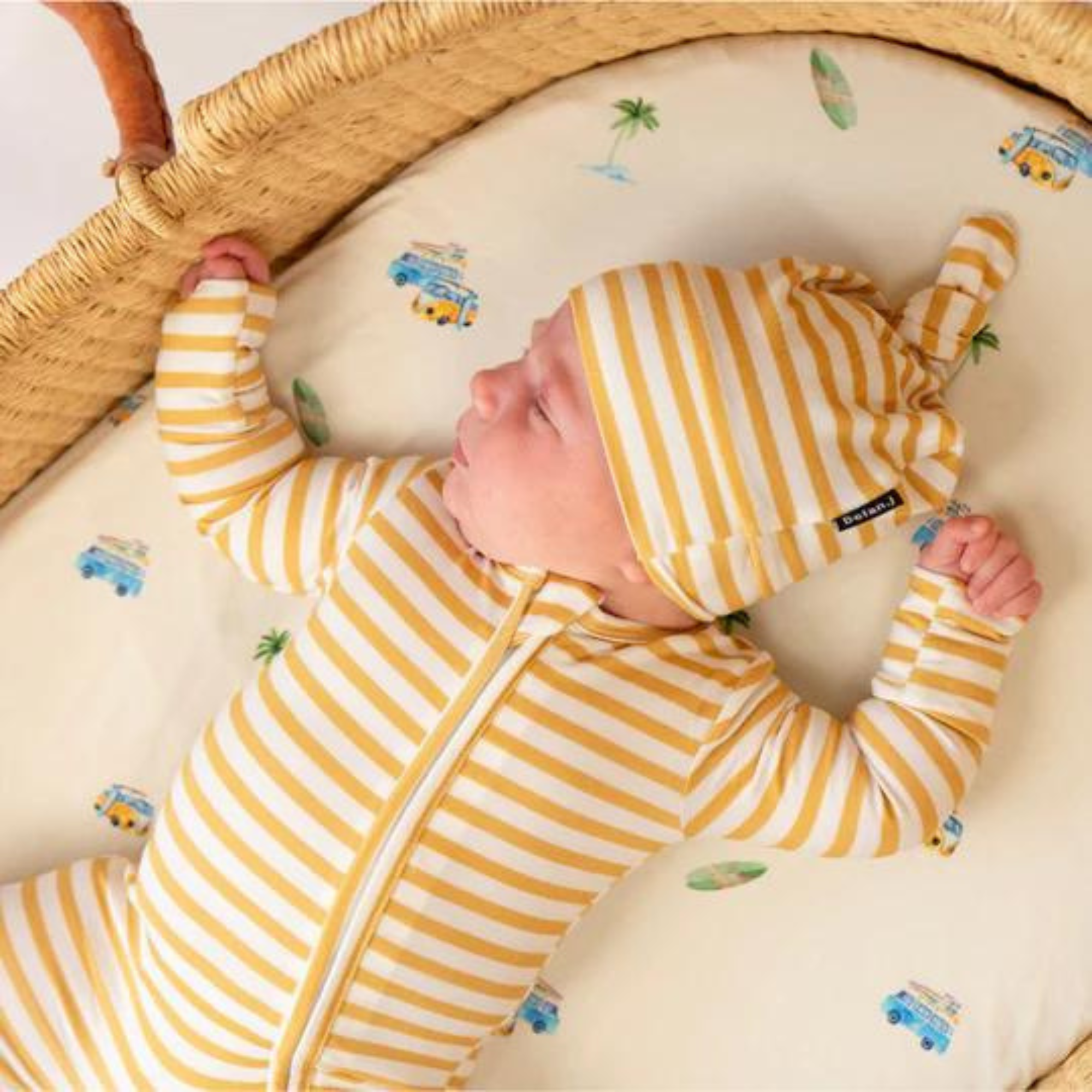 Chapeaux noués BELAN J - Rayures soleil