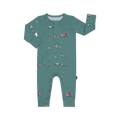 BELAN J Long Sleeve Pocket Romper 6-12m - Emergency Vehicles
