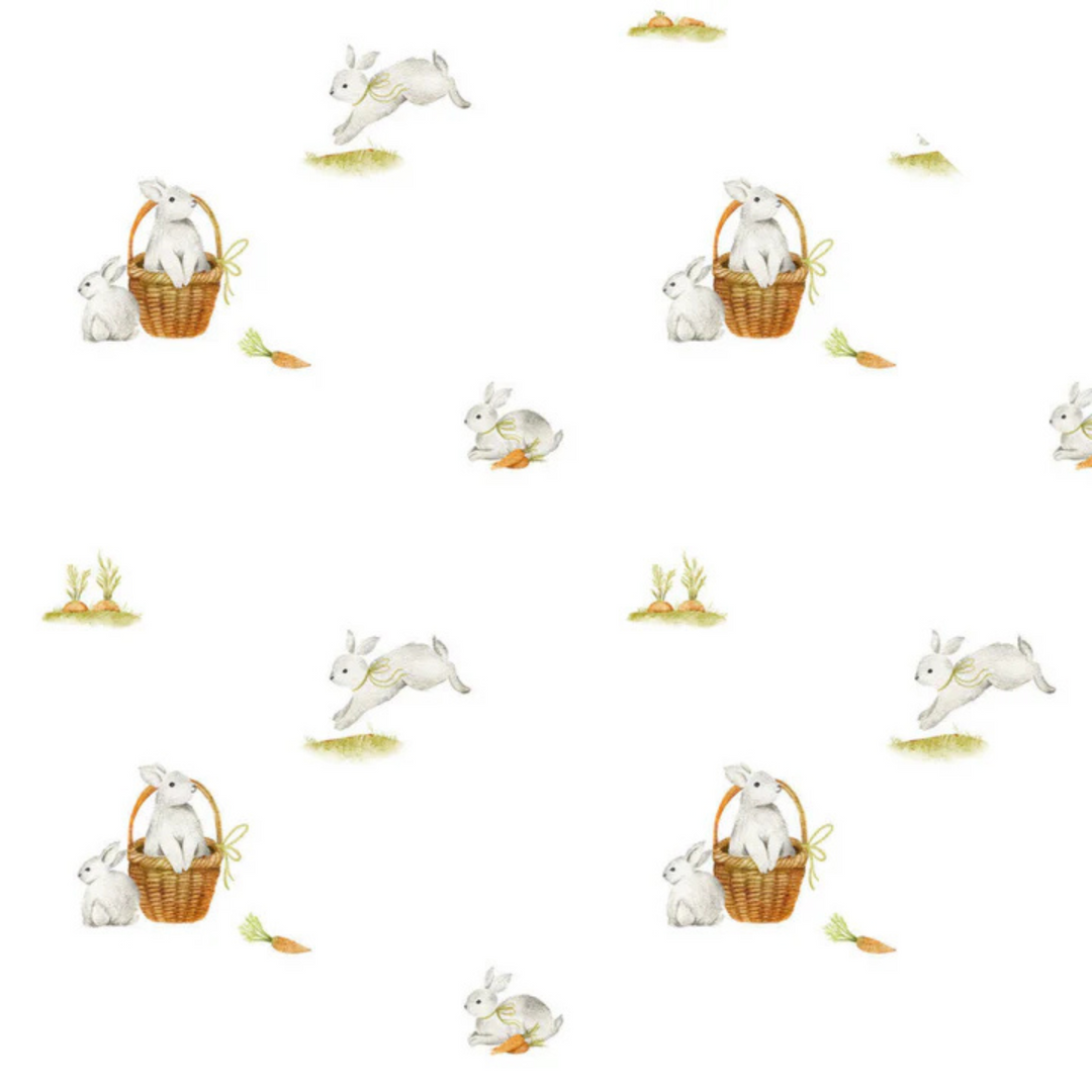 BELAN J Non-Scratch Mittens - Garden Bunny