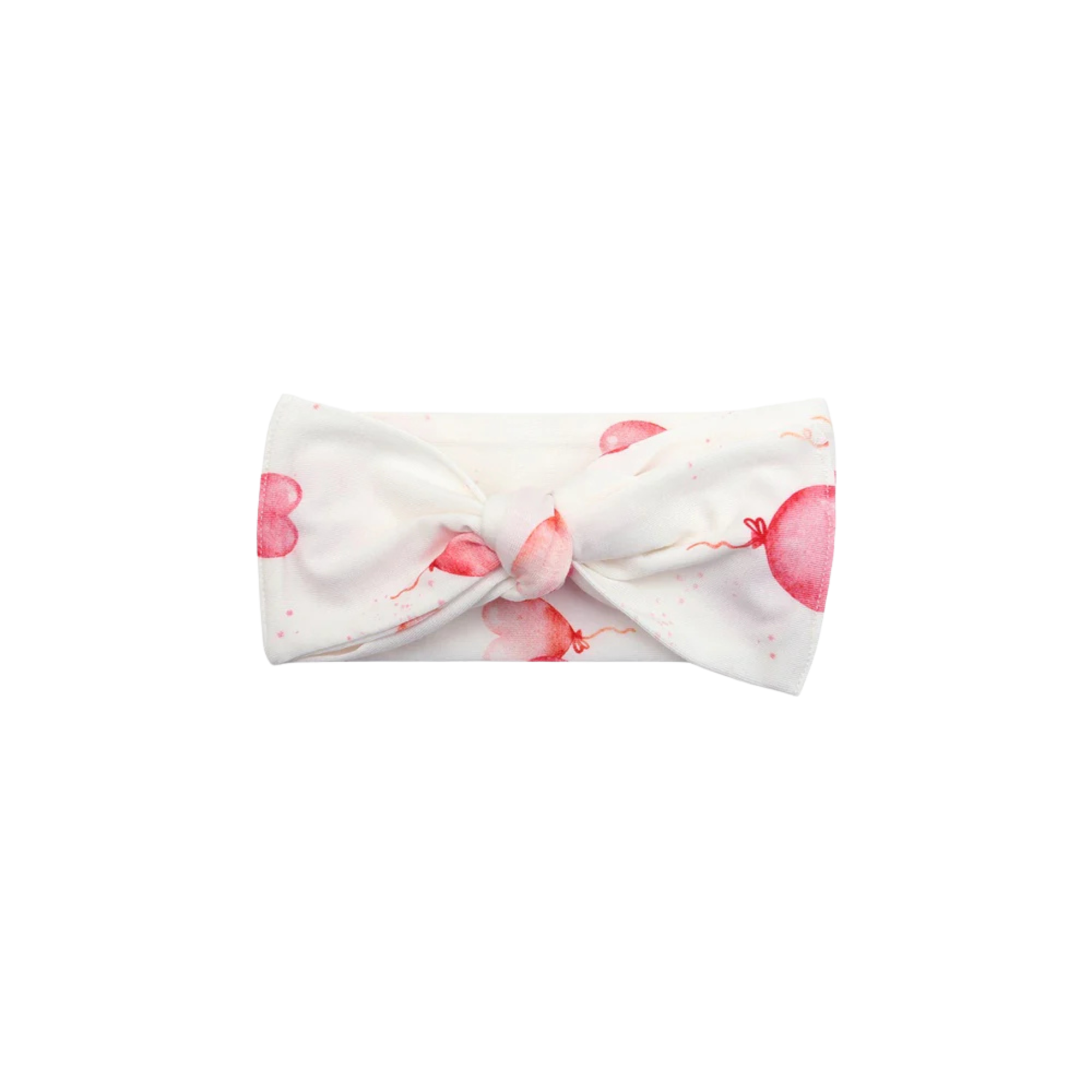 BELAN J Ribbed Bamboo Headband - Heart Balloons