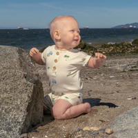 Thumbnail for BELAN J Short Sleeve Shortall Romper - Surfride