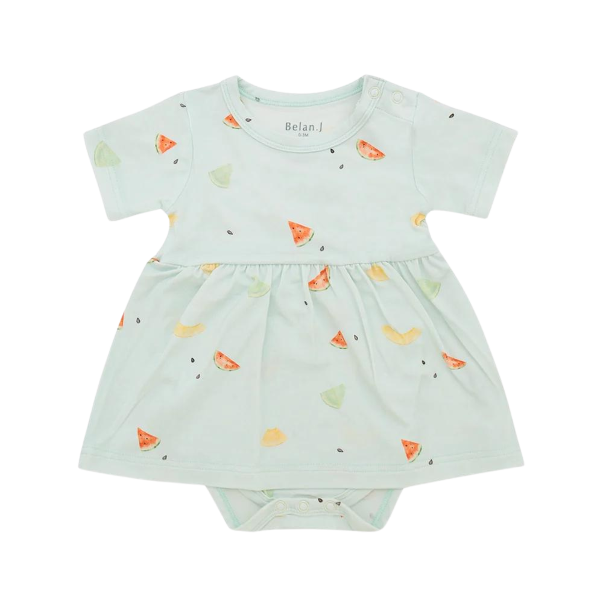 Combinaison jupe manches courtes BELAN J - Melons