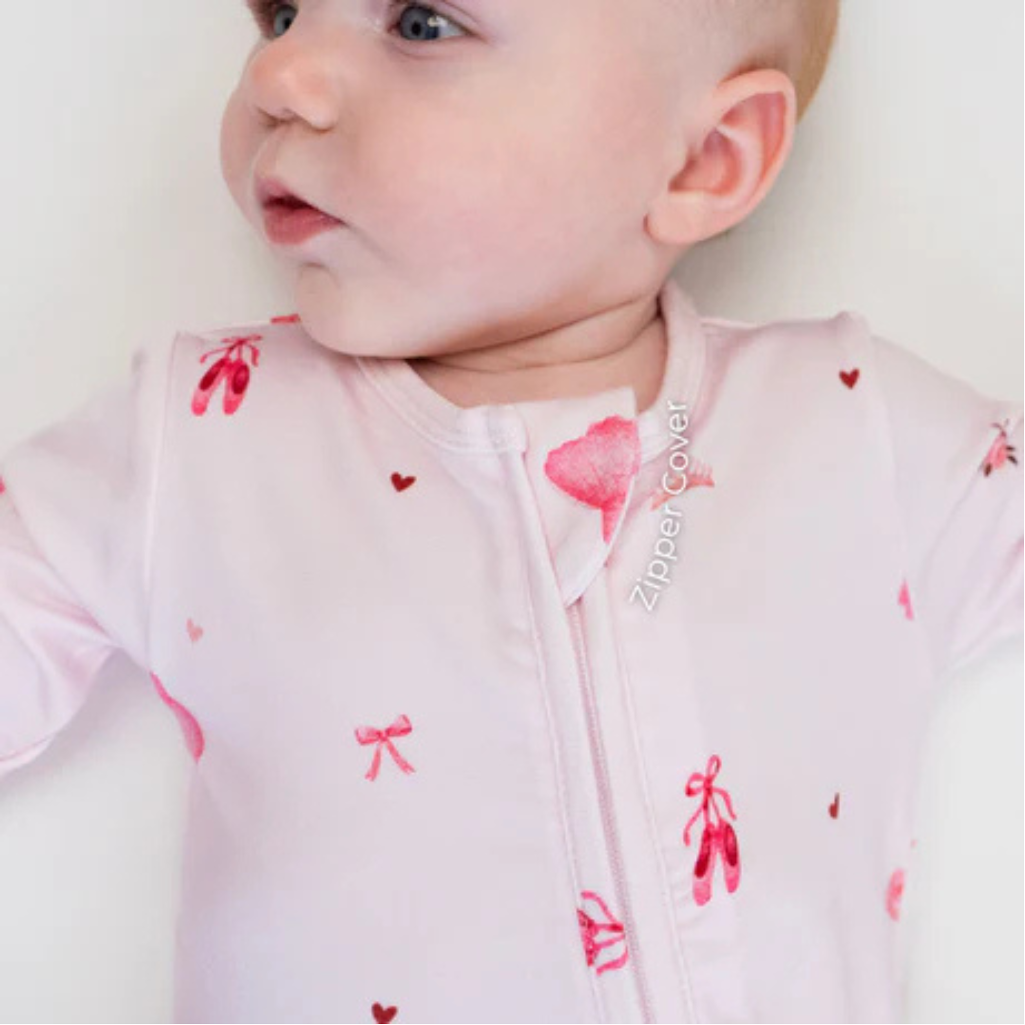 BELAN J Sleeper with Fold-Over Cuffs - Ballerina