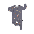 BELAN J Sleeper with Fold-Over Cuffs - Baseball