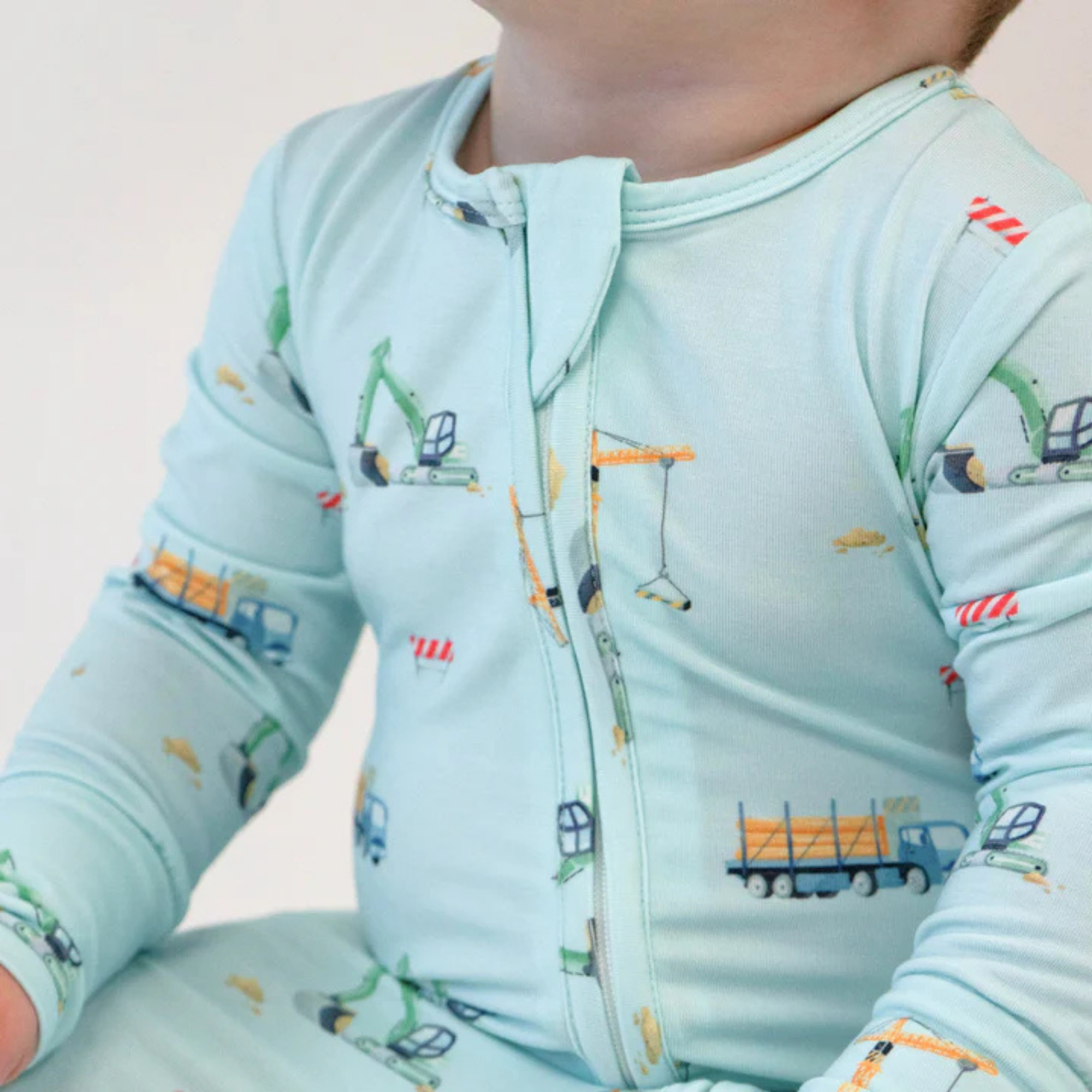 BELAN J Sleeper with Fold-Over Cuffs - Construction