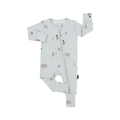 BELAN J Sleeper with Fold-Over Cuffs - Go Team