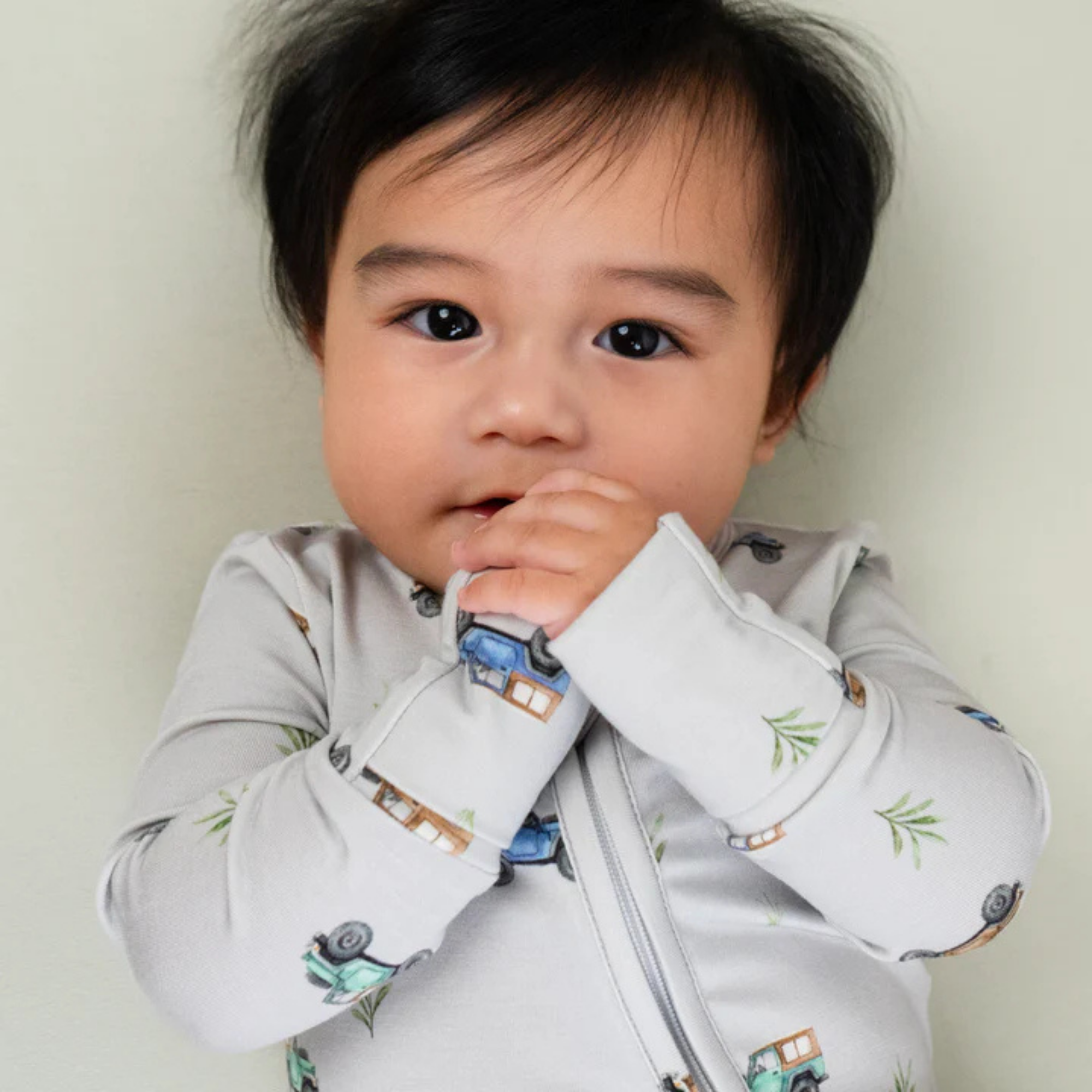 BELAN J Sleeper with Fold-Over Cuffs - Jeeps