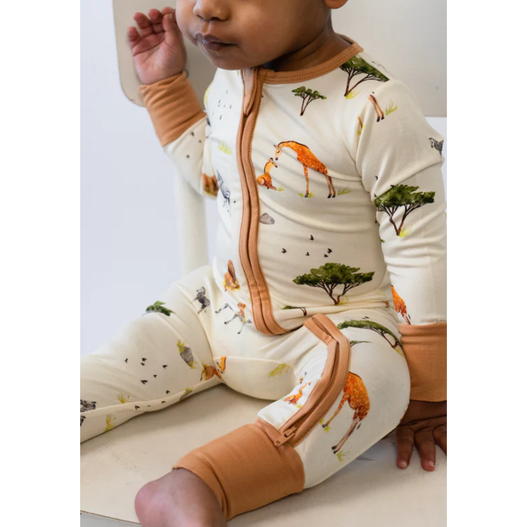 Dormeuse BELAN J avec revers rabattables - Safari