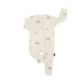 BELAN J Sleeper with Fold-Over Cuffs - Soccer