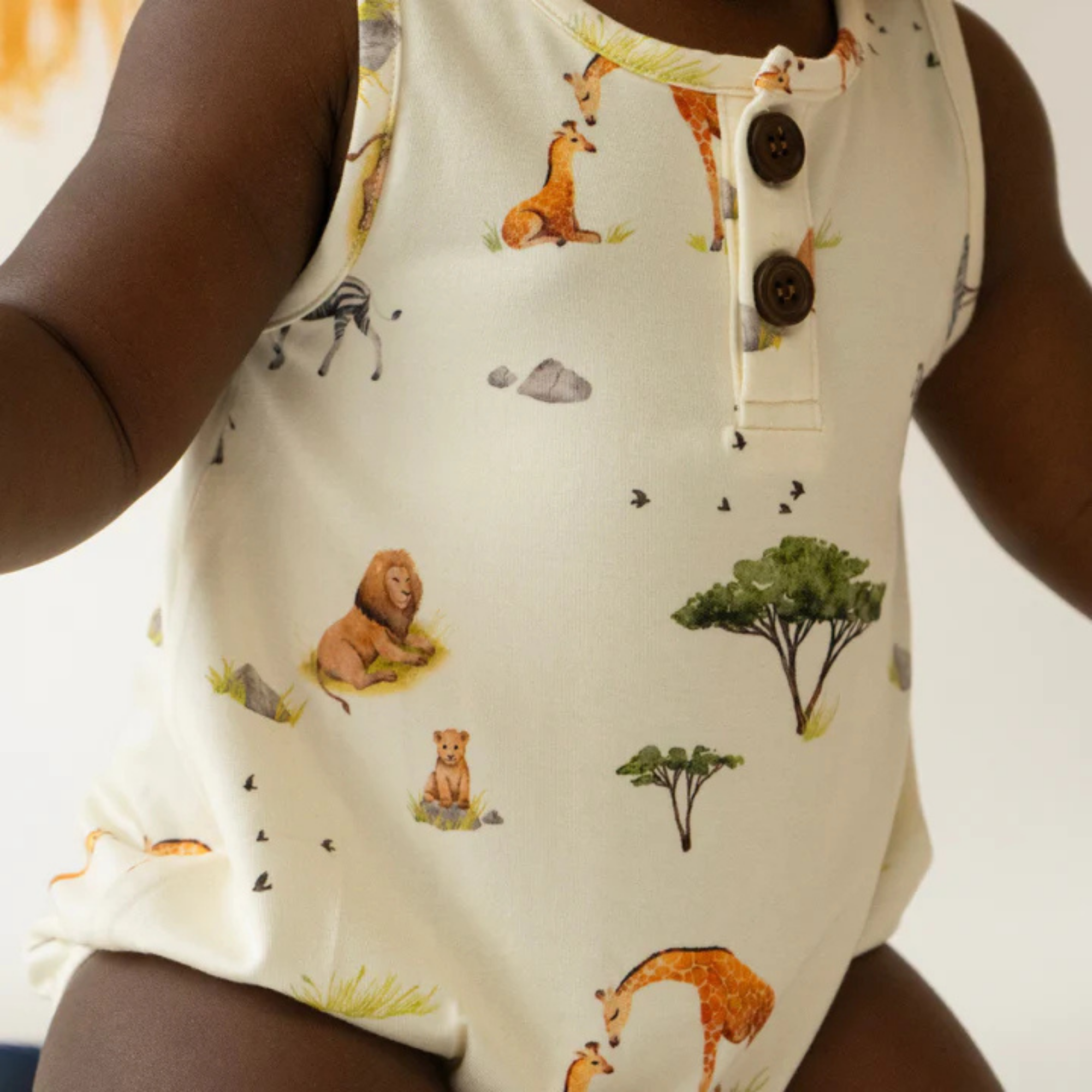 BELAN J Sleeveless Bubble - Safari