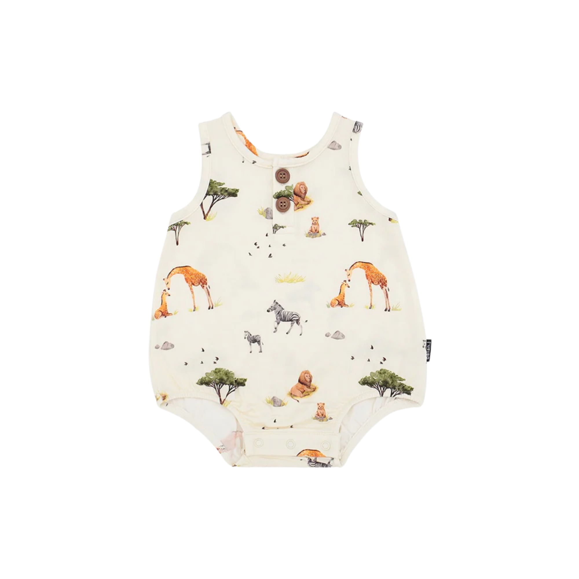 BELAN J Sleeveless Bubble - Safari