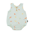 BELAN J Sleeveless Bubble Onesie - Melons