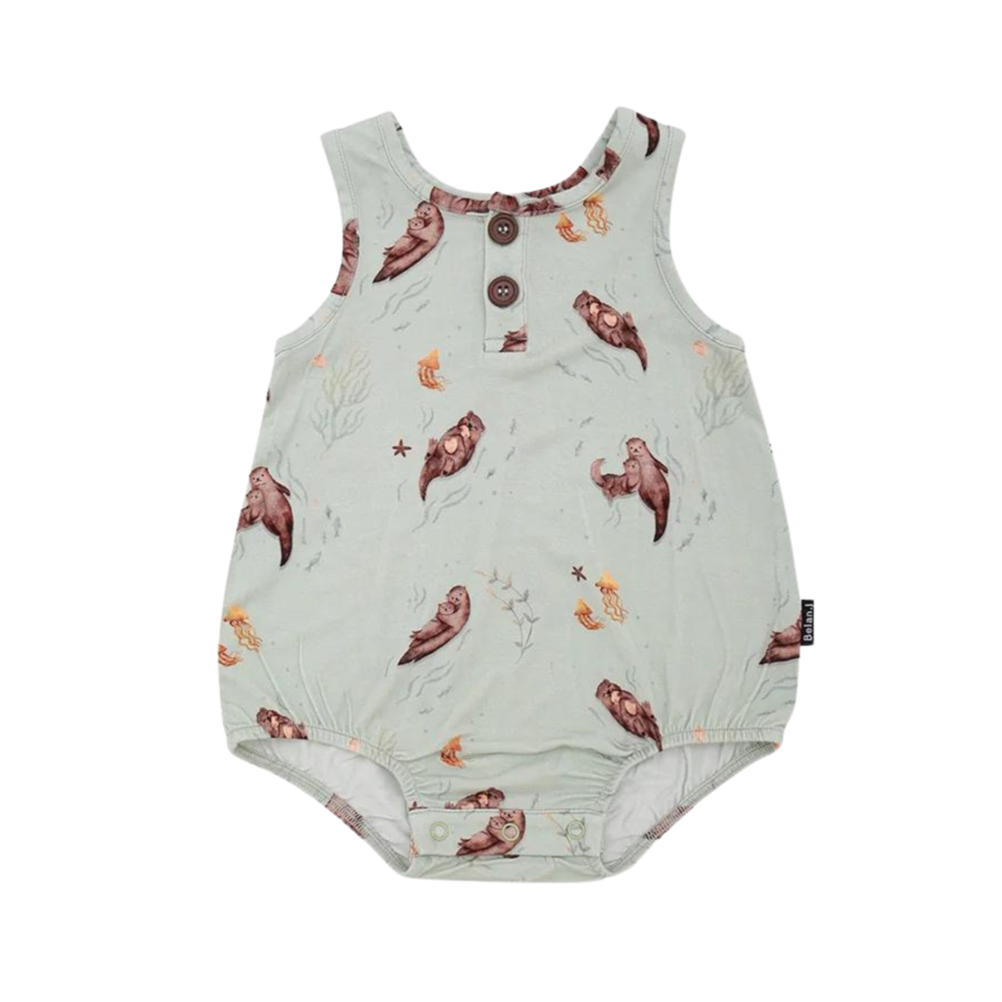 BELAN J Combinaison bulle sans manches - Loutres