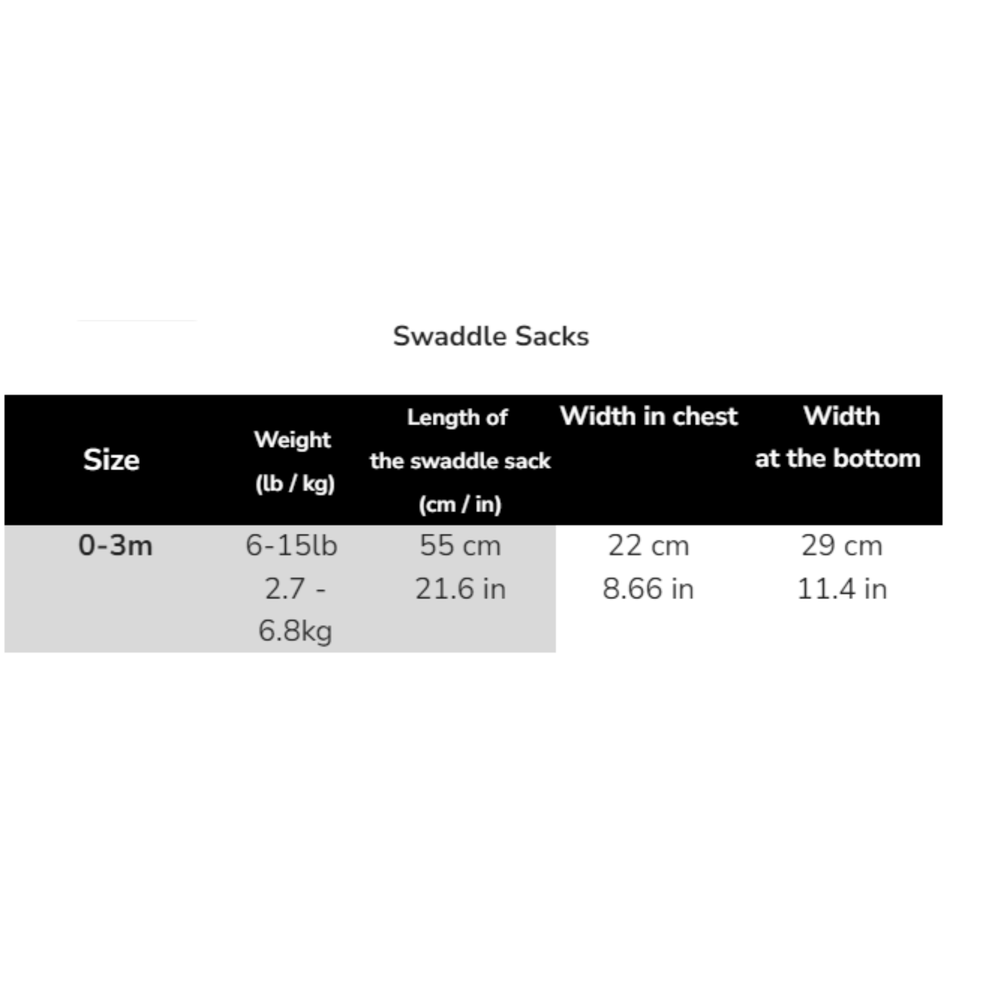 Sac d'emmaillotage BELAN J 0-3 mois - Verger