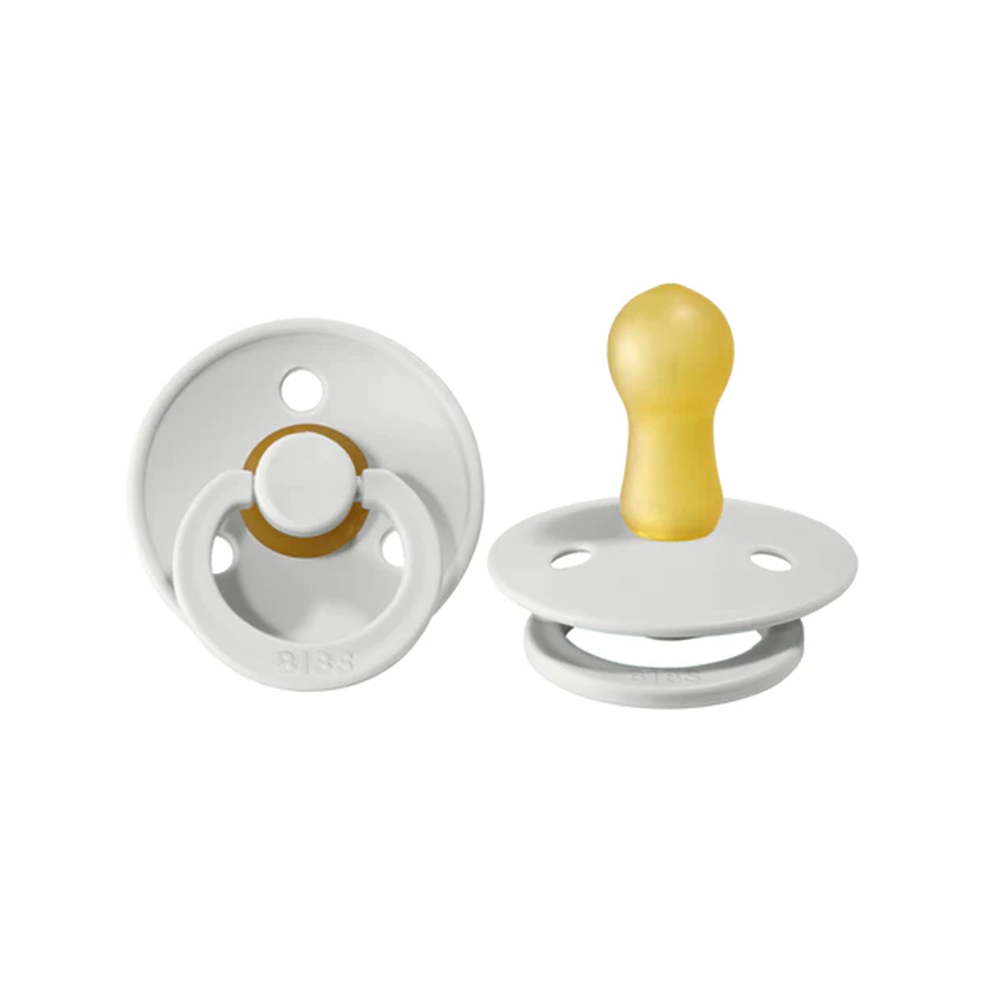 BIBS Colour Pacifier Latex 2pk - Haze