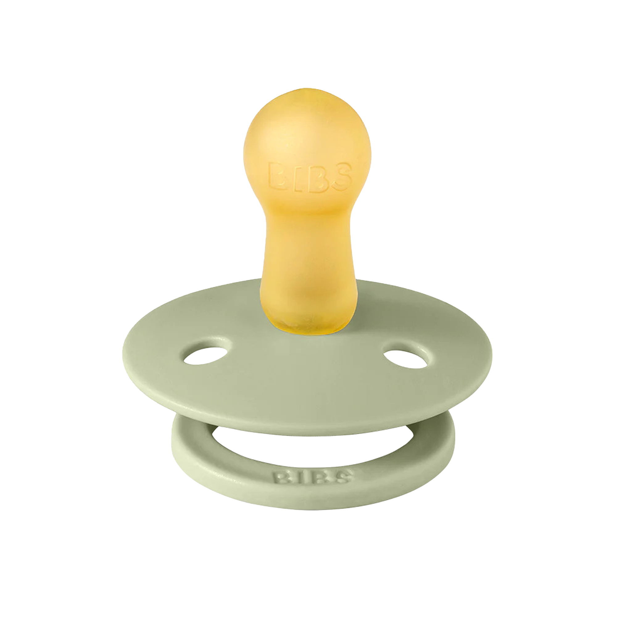 Sucettes BIBS Color Latex, lot de 2 - Sauge