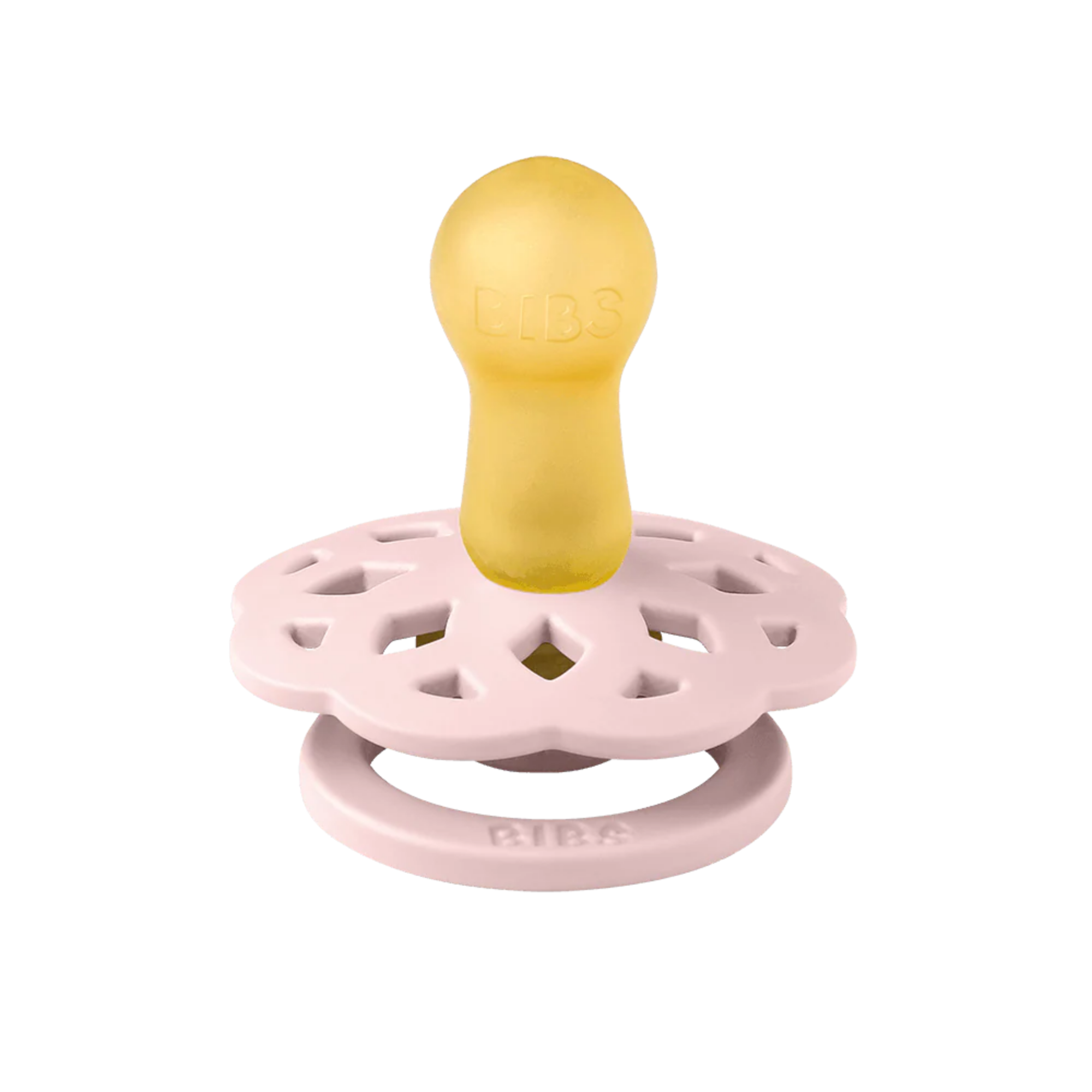 BIBS Pacifier Boheme Latex 2-PK - Blossom / Dusky Lilac