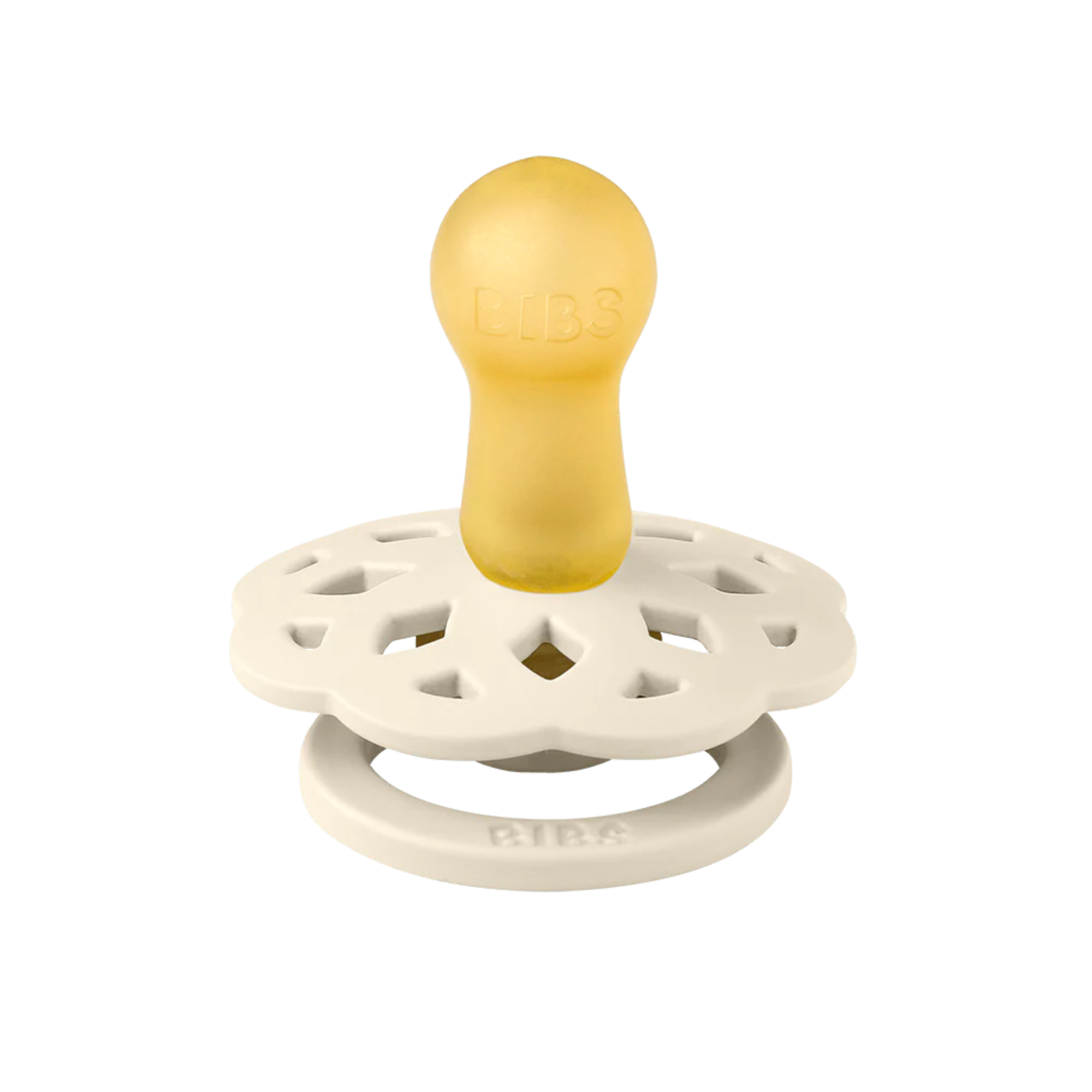 BIBS Pacifier Boheme Latex 4-PK (0-6M) - Ivory/Blush/Blossom/Dusky Lilac