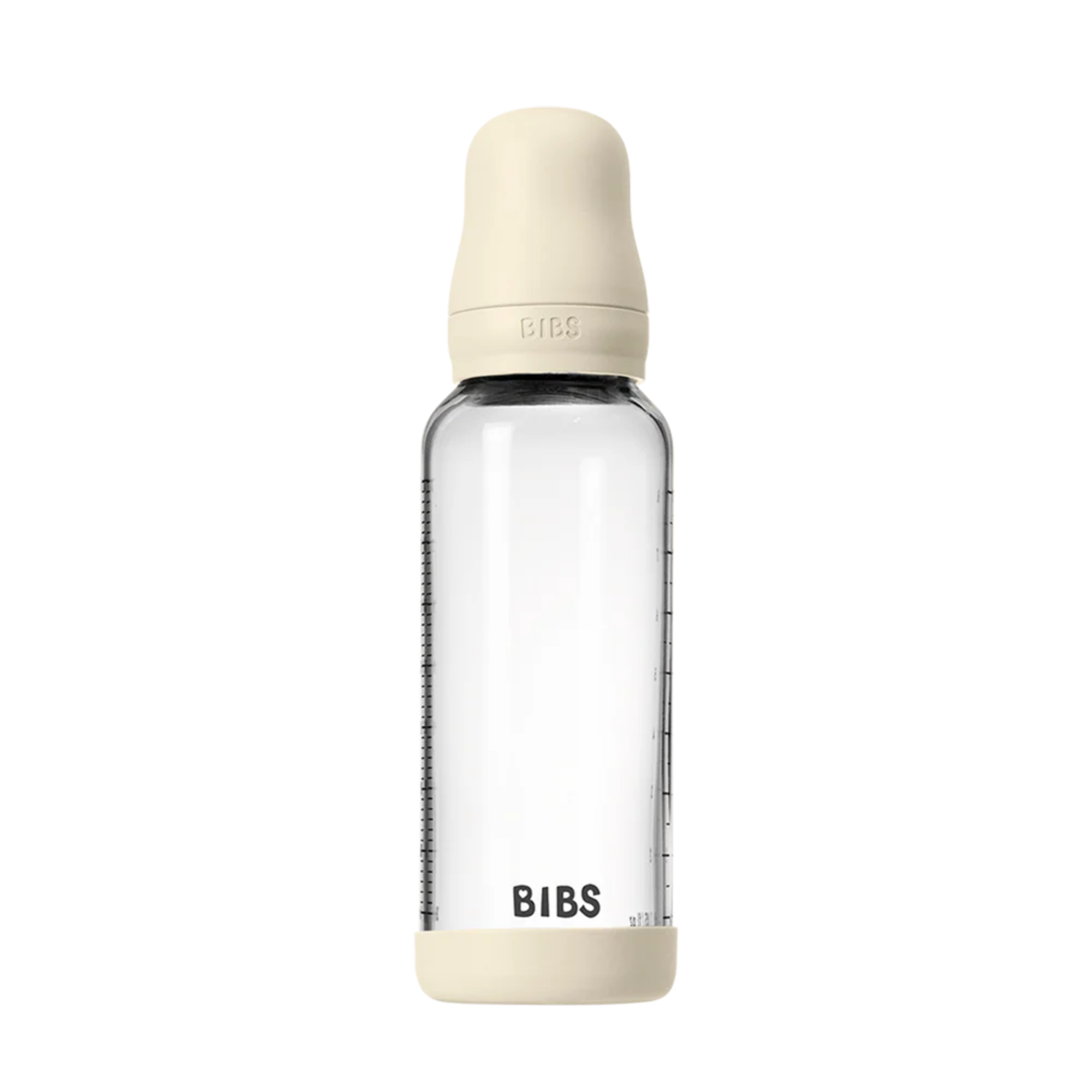 BIBS Glass Baby Bottle Latex 1-Pack