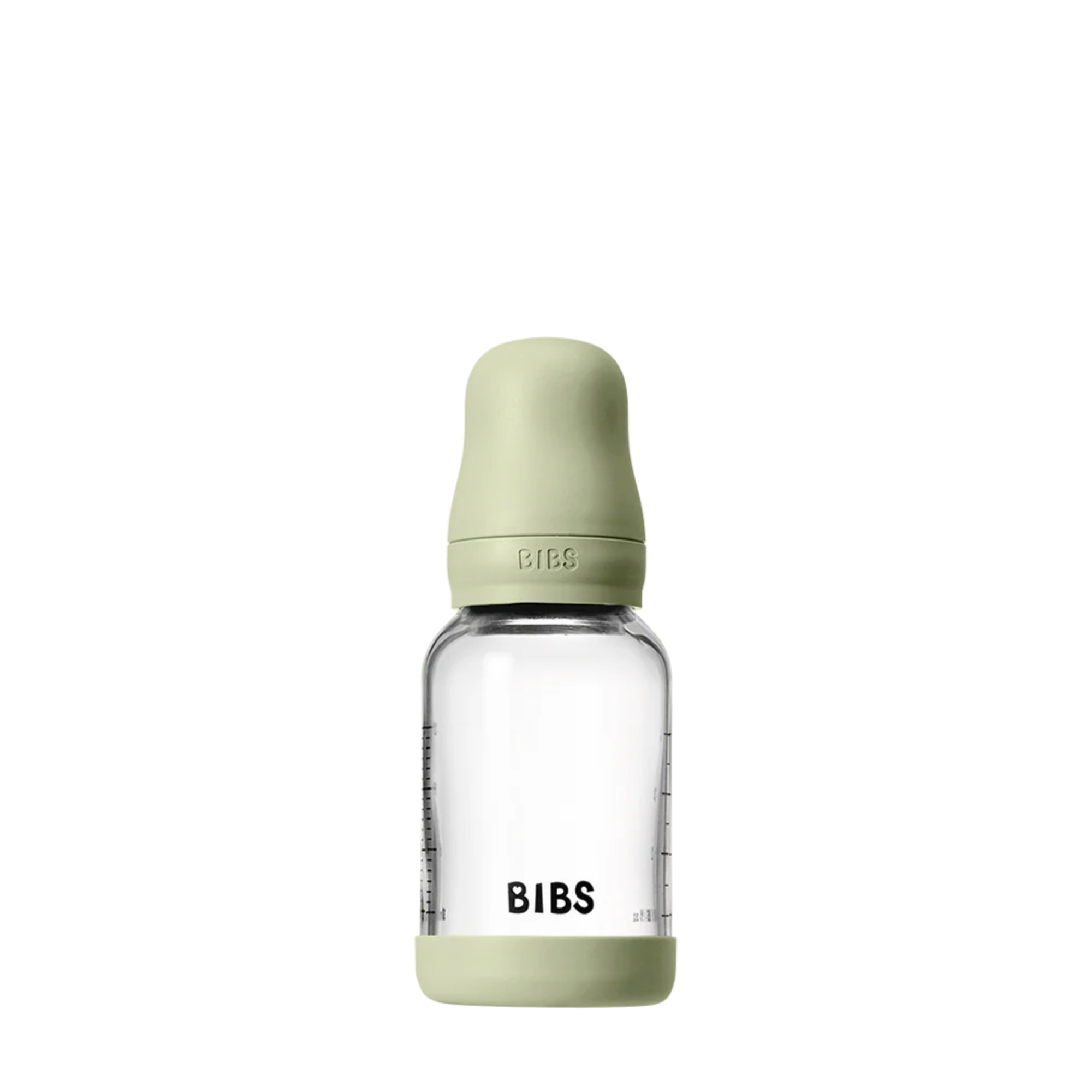BIBS Glass Baby Bottle Latex 1-Pack