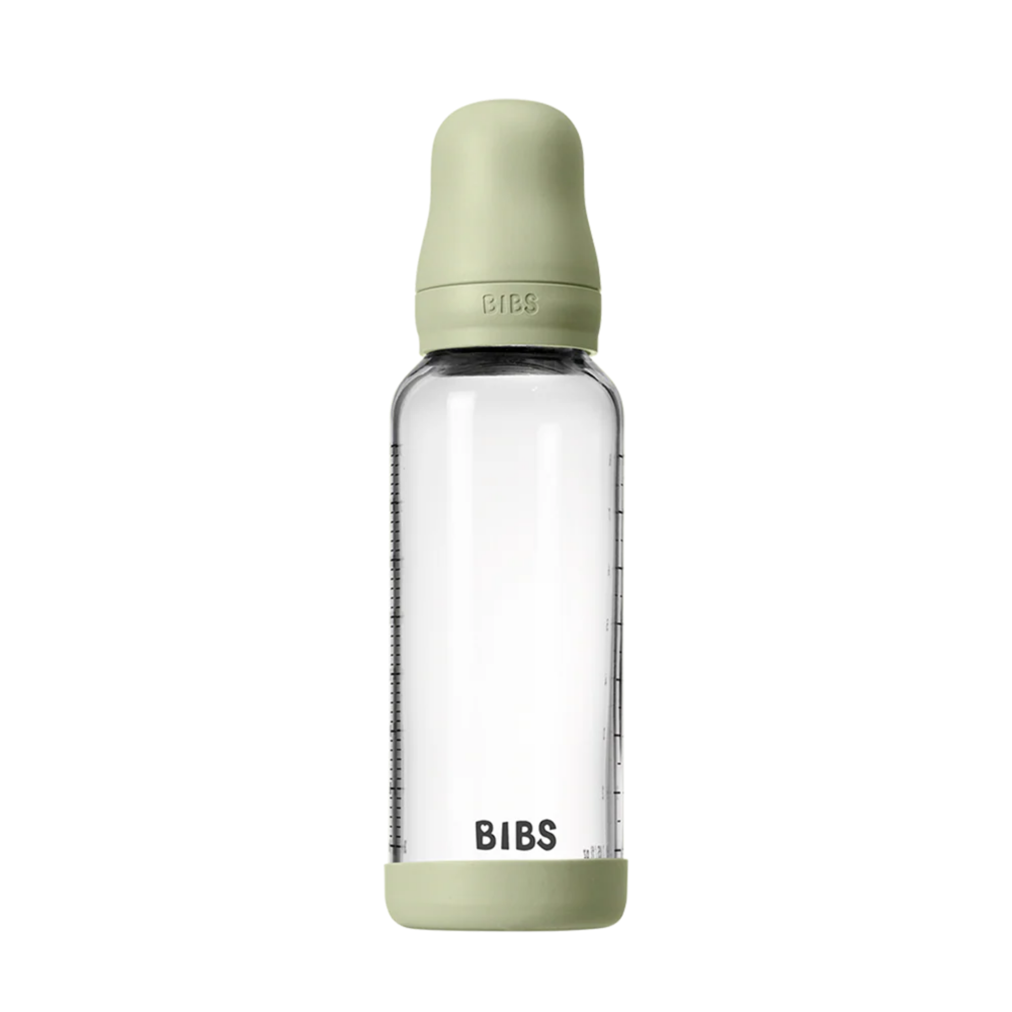 BIBS Glass Baby Bottle Latex 1-Pack