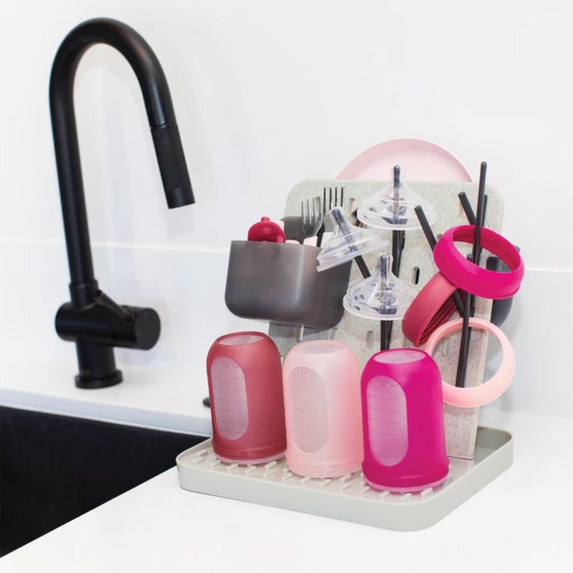 BOON Groove Customizable Vertical Drying Rack