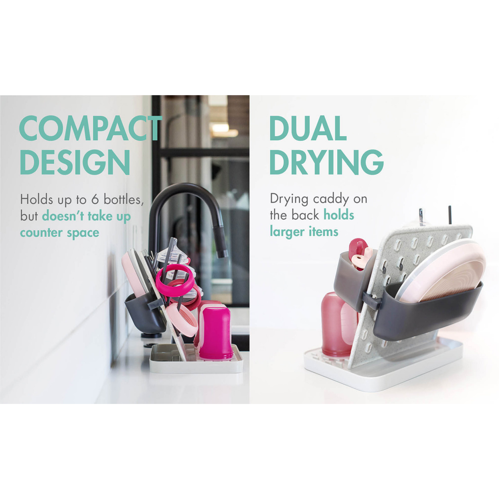 BOON Groove Customizable Vertical Drying Rack