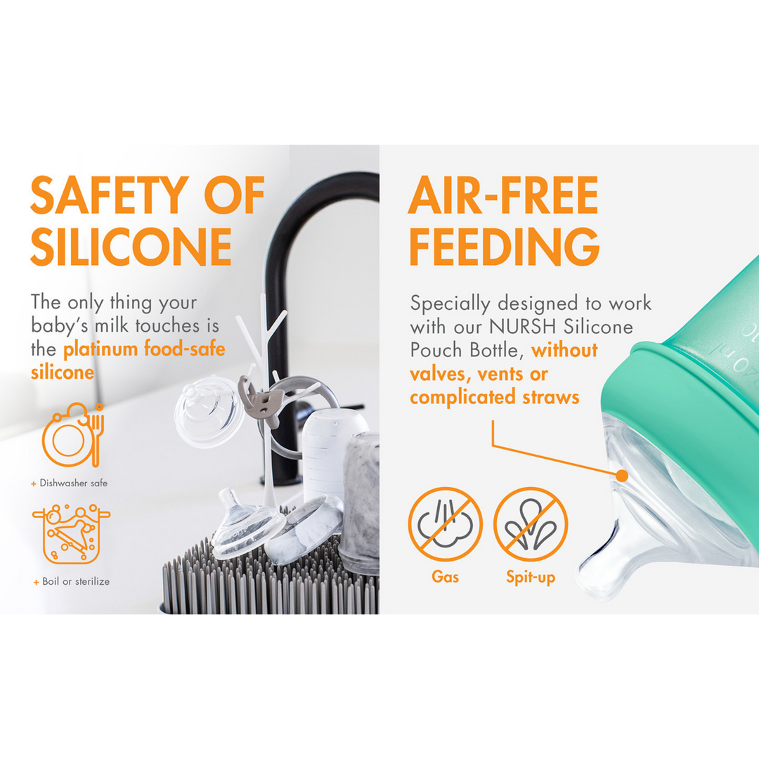 BOON Nursh Nipples (3-Pack)