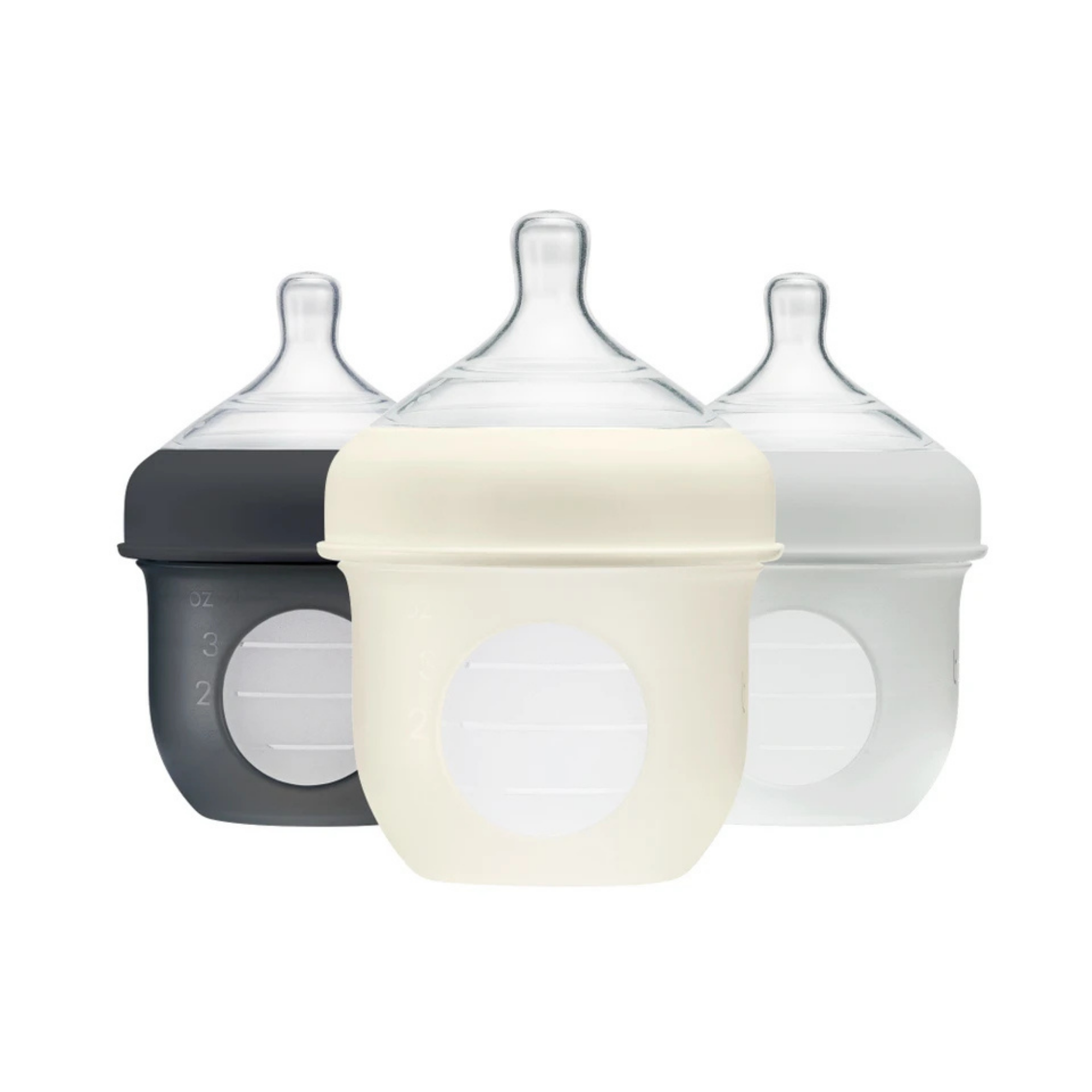 BOON Nursh Silicone Bottle (3-Pack)