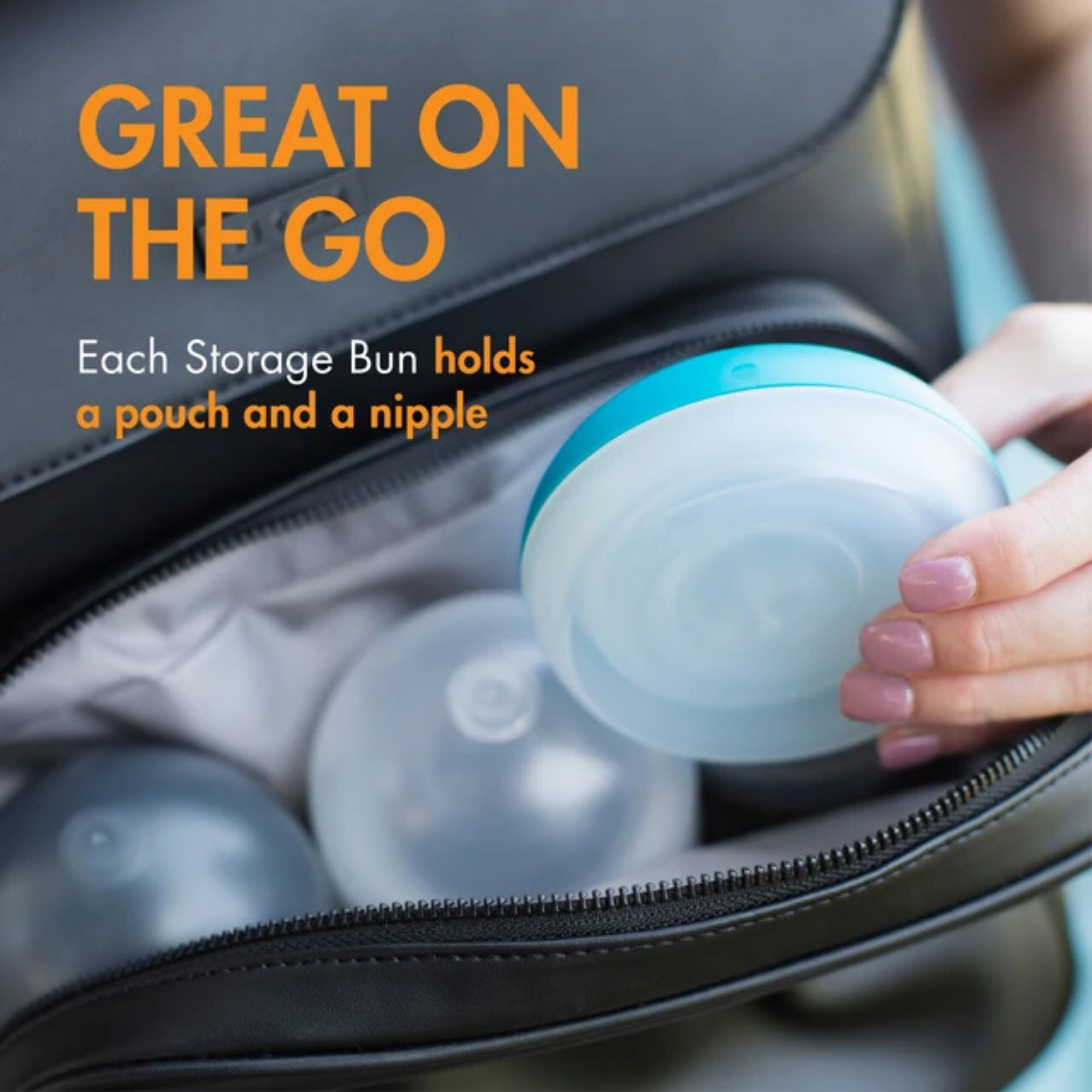BOON Nursh Storage Buns (3-Pack)